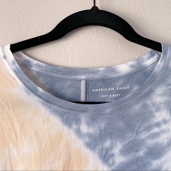 AE Tie-Dye Oversized Crew Neck T-Shirt - Picture 4 of 8